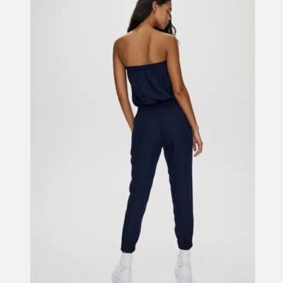 Aritzia Sunday Best Tabata Jumper Jumpsuit Strapless in black Small - Picture 3 of 6